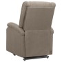 Liftable massage chair taupe gray fabric by vidaXL, Electric massage chairs - Ref: Foro24-329717, Price: 403,63 €, Discount: %