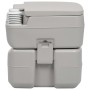 Portable camping toilet gray 20 + 10 L by vidaXL, Urinals and portable toilets - Ref: Foro24-30137, Price: 105,88 €, Discount: %