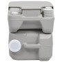 Portable camping toilet gray 20 + 10 L by vidaXL, Urinals and portable toilets - Ref: Foro24-30137, Price: 105,88 €, Discount: %