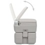 Portable camping toilet gray 20 + 10 L by vidaXL, Urinals and portable toilets - Ref: Foro24-30137, Price: 105,88 €, Discount: %