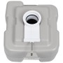 Portable camping toilet gray 20 + 10 L by vidaXL, Urinals and portable toilets - Ref: Foro24-30137, Price: 105,88 €, Discount: %