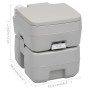 Portable camping toilet gray 20 + 10 L by vidaXL, Urinals and portable toilets - Ref: Foro24-30137, Price: 105,88 €, Discount: %