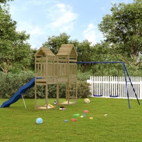 Spielplatz im Freien aus imprägniertem Kiefernholz von vidaXL, Schaukeln und Spielgeräte - Ref: Foro24-3156969, Preis: 722,99...