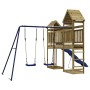 Spielplatz im Freien aus imprägniertem Kiefernholz von vidaXL, Schaukeln und Spielgeräte - Ref: Foro24-3156969, Preis: 722,99...