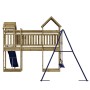 Spielplatz im Freien aus imprägniertem Kiefernholz von vidaXL, Schaukeln und Spielgeräte - Ref: Foro24-3156969, Preis: 724,69...