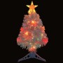 Artificial Christmas tree with white fiber optic lights 64 cm by vidaXL, Christmas trees - Ref: Foro24-328448, Price: 26,06 €...