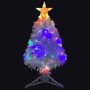 Artificial Christmas tree with white fiber optic lights 64 cm by vidaXL, Christmas trees - Ref: Foro24-328448, Price: 26,06 €...