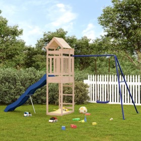 Spielplatz im Freien aus massivem Kiefernholz von vidaXL, Schaukeln und Spielgeräte - Ref: Foro24-3156961, Preis: 320,99 €, R...