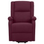 Sillón de masaje elevable tela morado de vidaXL, Sillones de masaje eléctricos - Ref: Foro24-329716, Precio: 406,99 €, Descue...