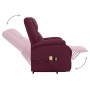 Sillón de masaje elevable tela morado de vidaXL, Sillones de masaje eléctricos - Ref: Foro24-329716, Precio: 406,99 €, Descue...