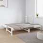 Solid white pine wood pull-out sofa bed 2x(90x190) cm by vidaXL, Beds and slatted bases - Ref: Foro24-3124753, Price: 171,94 ...