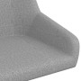 Light gray fabric swivel dining chair by vidaXL, dining chairs - Ref: Foro24-3085127, Price: 83,96 €, Discount: %