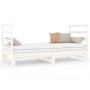 Removable sofa bed solid white pine wood 2x(90x190) cm by vidaXL, Beds and slatted bases - Ref: Foro24-3124763, Price: 193,38...