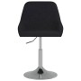 Black fabric swivel dining chair by vidaXL, dining chairs - Ref: Foro24-3085130, Price: 72,37 €, Discount: %