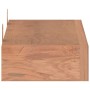 Wall shelves 2 units solid teak wood 40x15x4 cm by vidaXL, Shelves and shelves - Ref: Foro24-340754, Price: 28,89 €, Discount: %