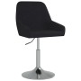 Black fabric swivel dining chair by vidaXL, dining chairs - Ref: Foro24-3085130, Price: 72,37 €, Discount: %