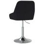 Black fabric swivel dining chair by vidaXL, dining chairs - Ref: Foro24-3085130, Price: 72,37 €, Discount: %