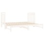 Removable sofa bed solid white pine wood 2x(90x190) cm by vidaXL, Beds and slatted bases - Ref: Foro24-3124773, Price: 208,18...