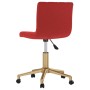 4pcs Red Wine Red Velvet Swivel Dining Chairs by vidaXL, dining chairs - Ref: Foro24-3086598, Price: 203,32 €, Discount: %