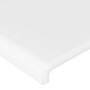 Estructura de cama cabecero cuero sintético blanco 100x200 cm de vidaXL, Camas y somieres - Ref: Foro24-3125434, Precio: 165,...