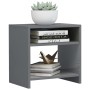 Bedside tables 2 pcs gray plywood 40x30x40 cm by vidaXL, Nightstands - Ref: Foro24-800026, Price: 51,18 €, Discount: %