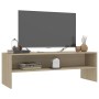 Mueble de TV madera contrachapada roble Sonoma 120x40x40cm de vidaXL, Muebles TV - Ref: Foro24-800039, Precio: 55,19 €, Descu...