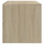 Mueble de TV madera contrachapada roble Sonoma 120x40x40cm de vidaXL, Muebles TV - Ref: Foro24-800039, Precio: 55,19 €, Descu...