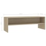 Mueble de TV madera contrachapada roble Sonoma 120x40x40cm de vidaXL, Muebles TV - Ref: Foro24-800039, Precio: 55,19 €, Descu...