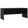 Black plywood TV cabinet100x40x40 cm by vidaXL, TV Furniture - Ref: Foro24-800046, Price: 54,60 €, Discount: %