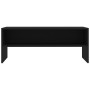 Black plywood TV cabinet100x40x40 cm by vidaXL, TV Furniture - Ref: Foro24-800046, Price: 54,60 €, Discount: %