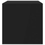 Black plywood TV cabinet100x40x40 cm by vidaXL, TV Furniture - Ref: Foro24-800046, Price: 54,60 €, Discount: %