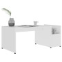 Mesa de centro madera contrachapada blanco 90x45x35 cm de vidaXL, Mesas de centro - Ref: Foro24-802921, Precio: 38,54 €, Desc...