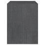 Mesitas de noche 2 uds madera maciza pino gris 40x30,5x40 cm de vidaXL, Mesitas de noche - Ref: Foro24-808058, Precio: 33,69 ...