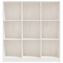 Estantería/divisor espacios madera pino blanco 104x33,5x110 cm de vidaXL, Librerías y estanterías - Ref: Foro24-809973, Preci...