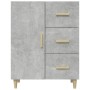 Aparador de madera contrachapada gris hormigón 69,5x34x90 cm de vidaXL, Aparadores - Ref: Foro24-812172, Precio: 85,61 €, Des...