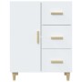 White engineered wood sideboard 69.5x34x90 cm by vidaXL, Sideboards - Ref: Foro24-812168, Price: 87,17 €, Discount: %