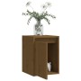 Wandschrank aus massivem Kiefernholz in Honigbraun, 30 x 30 x 40 cm von vidaXL, Regale und Regale - Ref: Foro24-813481, Preis...