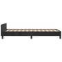 Bed frame with black velvet headboard 90x190 cm by vidaXL, Beds and slatted bases - Ref: Foro24-3125607, Price: 162,03 €, Dis...