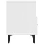 Weißer TV-Schrank aus Sperrholz, 80 x 36 x 50 cm von vidaXL, TV-Möbel - Ref: Foro24-812591, Preis: 58,19 €, Rabatt: %