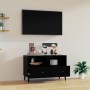 Mueble para TV madera contrachapada negro 80x36x50 cm de vidaXL, Muebles TV - Ref: Foro24-812592, Precio: 68,34 €, Descuento: %