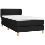 Cama box spring con colchón tela negro 80x200 cm de vidaXL, Camas y somieres - Ref: Foro24-3126839, Precio: 260,39 €, Descuen...