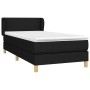 Cama box spring con colchón tela negro 80x200 cm de vidaXL, Camas y somieres - Ref: Foro24-3126599, Precio: 259,97 €, Descuen...