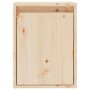 Armario de pared de madera maciza de pino 30x30x40 cm de vidaXL, Estantes y estanterías - Ref: Foro24-813475, Precio: 33,99 €...