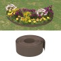 Borduras de jardín 3 uds polietileno marrón 10 m 20 cm de vidaXL, Ribetes y bordes para jardín - Ref: Foro24-3155461, Precio:...