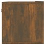 Smoked oak plywood TV wall cabinet 120x30x30 cm by vidaXL, TV Furniture - Ref: Foro24-815099, Price: 37,99 €, Discount: %