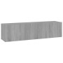 Mueble pared TV madera contrachapada gris Sonoma 120x30x30 cm de vidaXL, Muebles TV - Ref: Foro24-815100, Precio: 55,04 €, De...