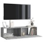 Mueble pared TV madera contrachapada gris Sonoma 120x30x30 cm de vidaXL, Muebles TV - Ref: Foro24-815100, Precio: 55,04 €, De...