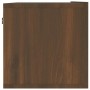 Mueble pared TV madera contrachapada roble marrón 120x30x30 cm de vidaXL, Muebles TV - Ref: Foro24-815101, Precio: 79,51 €, D...