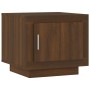 Mesa de centro madera contrachapada roble marrón 51x50x45 cm de vidaXL, Mesas de centro - Ref: Foro24-817230, Precio: 48,61 €...