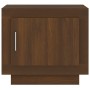 Brown oak plywood coffee table 51x50x45 cm by vidaXL, Coffee table - Ref: Foro24-817230, Price: 48,61 €, Discount: %